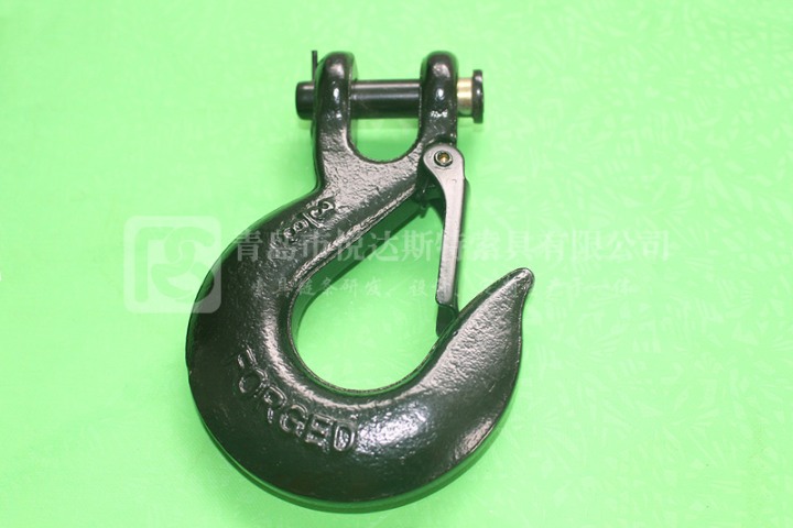 Clevis Slip Hook With Latch